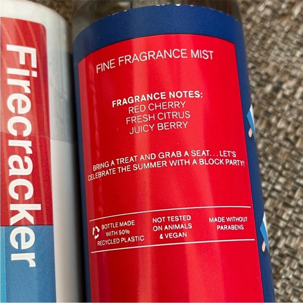 ❣️🆕Bath&Body Works 3PC Full Size Firecracker Pop Bundle❣️ - Picture 3 of 3
